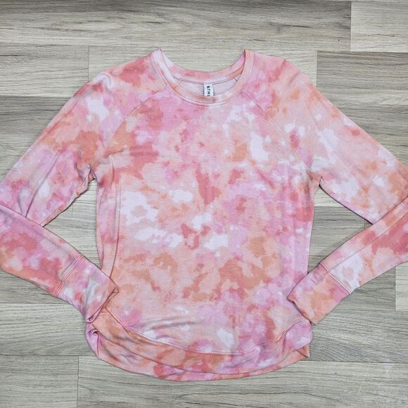 Athleta Tops - Athleta Womens Pink Tie Dye Longsleeve Shirt XS